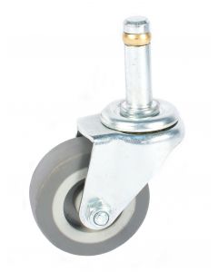 3" Grip Ring Swivel Caster Non-Marking Rubber Wheel 